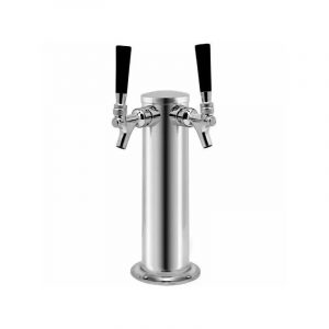 Bull Kegerator Double Tap Tower