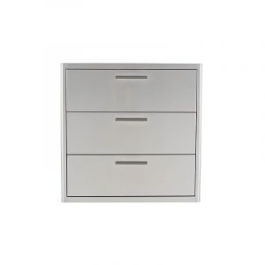 Blaze 30" Triple Storage Drawers w/ Lights