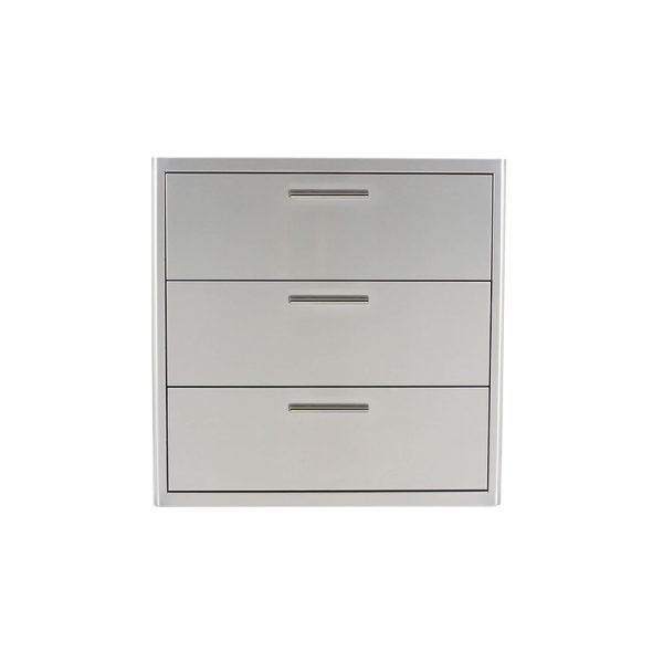 Blaze 30" Triple Storage Drawers w/ Lights