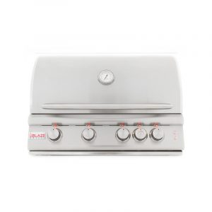 Blaze 32" 4-Burner LTE Gas Grill With Rear Infrared Burner & Built-in Lighting System