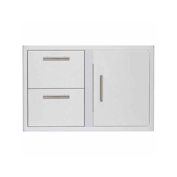 Blaze 32" Access Door & Double Drawers Combo w/ Lights