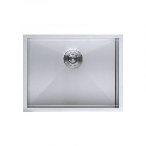 Handmade Single Bowl Undermount Kitchen Sink, 16 Gauge Stainless Steel 19 x 18 x 10 Inches (Accessories Included)